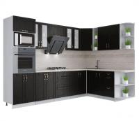 Готовая кухня Интерлиния Мила Крафт 1.88x3.0 правая (дуб английский)