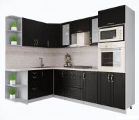 Готовая кухня Интерлиния Мила Крафт 1.68x2.6 левая (дуб английский)