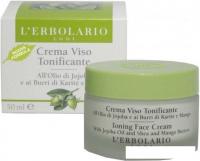 L'Erbolario Крем для лица тонизирующий с маслом жожоба и маслом Ши 50 мл