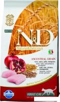 Сухой корм для кошек Farmina N&D Ancestral Grain Chicken & Pomegranate Adult (с курицей, спельтой, о