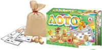 Настольная игра Русский стиль Лото деревянное. Новинка