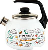 Чайник со свистком Appetite Правила кухни 4с209я