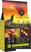 Сухой корм для собак Ambrosia Adult All Breeds Fresh Turkey & Duck (для всех пород с индейкой и утко