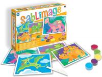 Набор для рисования песком SentoSphere Песочные картинки. Динозавры 895