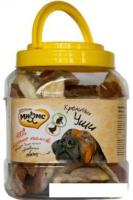 Лакомство для собак Мнямс Кроличьи уши с куриным мясом 700 г