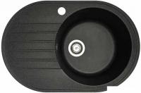 Кухонная мойка БелЭворс Rondo R (черный)