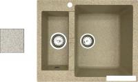 Кухонная мойка БелЭворс Duet R (темно-бежевый, без сифона)