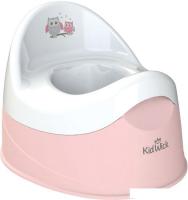 Детский горшок Kidwick Дуэт KW100304 (розовый/белый)