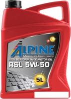 Моторное масло Alpine RSL 5W-50 5л
