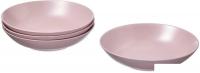 Набор обеденных тарелок Swed House Djup Talltik MR3-18 (светло-розовый)