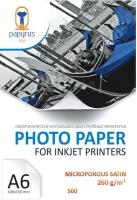 Фотобумага Papyrus Microporous Satin A6 260 г/м2 (500 л)