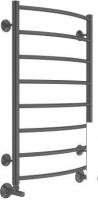 Полотенцесушитель TERMINUS Классик П8 500x800 RAL 9005 бп электро (черный)