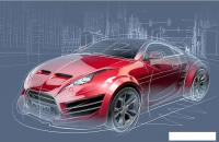Фотообои Citydecor Автостиль с защитным покрытием 400x260