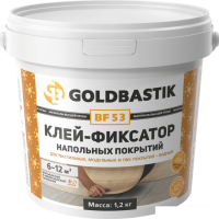 Клей для напольных покрытий и пробки Goldbastik BF 53 (1.2 кг)