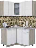 Готовая кухня Интерлиния Мила 12x13 (вудлайн кремовый)