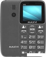 Кнопочный телефон Maxvi B110 (серый)