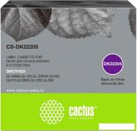 Картридж-лента для термопринтера CACTUS CS-DK22205
