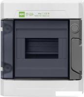 Бокс пластиковый Elektro-Plast EP-LUX 1x6M, N/PE 4x 2x16+3x10mm2, дымчатая пласт. дверь, светло-серы