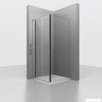 Душевая стенка RGW Z-050-3B 352205309-14 90 (черный/прозрачное стекло)
