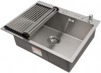 Кухонная мойка ARFEKA ECO AR 600*500 + AR RM 01 + AR DS 11 SATIN