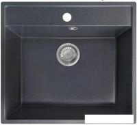 Кухонная мойка Granrus GR-555 (антрацит)