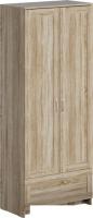Шкаф распашной Mio Tesoro Сириус 2-х створчатый 1 ящик 2.02.01.240.3 (дуб сонома)