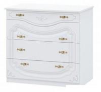 Комод Неман мебель Орхидея СП-002-15Д2 (белый полуглянец)