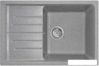 Кухонная мойка Granrus GR-750 (темно-серый)