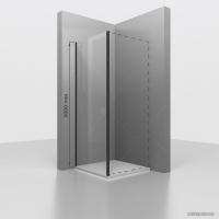 Душевая стенка RGW Z-050-1 352205108-11 80 (хром/прозрачное стекло)