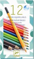 Набор акварельных карандашей Djeco 08824 (12 шт)