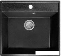 Кухонная мойка Granrus GR-555 (черный)