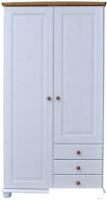 Шкаф распашной Диприз 6001 Д.70002.1 (белый воск/антик)