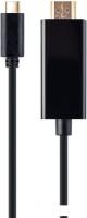 Кабель Cablexpert A-CM-HDMIM-02 USB Type-C - HDMI (2 м, черный)