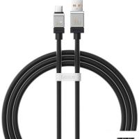 Кабель Baseus CoolPlay Series USB Type-A - USB Type-C (1 м, черный)