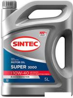 Моторное масло Sintec Super 3000 10W-40 SG/CD 5л