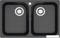 Кухонная мойка Berge BR-7322 (черный)