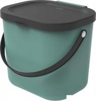 Контейнер для раздельного сбора мусора Rotho Albulino 1030305092 (6 л, зеленый)