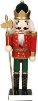 Елочная игрушка Gisela Graham Fairy Tales. Щелкунчик с секирой 30573-2