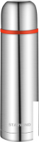 Термос StarWind 10-500 500мл (серебристый/красный)
