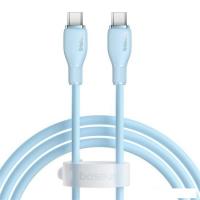 Кабель Baseus Pudding Series USB Type-C - USB Type-C (1.2 м, голубой)