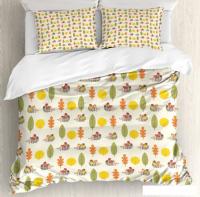 Постельное белье JoyArty Ежики за работой bls_56459_single (1.5-спальный)