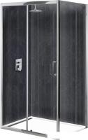 Душевой уголок BelBagno UNO-195-AH-1-100/80-C-Cr