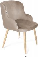 Стул Sheffilton SHT-ST39/S95-WH (латте/прозрачный лак/черный муар)