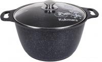Кастрюля Kukmara кмт82-1а (темный мрамор)