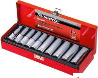 Набор головок слесарных Matrix 13581 (10 предметов)