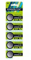 Батарейка Ergolux CR2016 BL-5 5шт