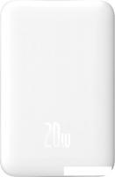 Внешний аккумулятор Baseus Magnetic Mini Air Wireless Fast Charge Power Bank 20W 10000mAh (белый)