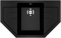 Кухонная мойка Ulgran U-609 (344 ультра-черный)
