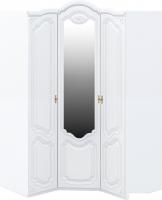 Шкаф распашной Неман мебель Орхидея СП-002-18Д2 (белое дерево)