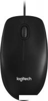 Мышь Logitech M100 (черный, обновленный дизайн)